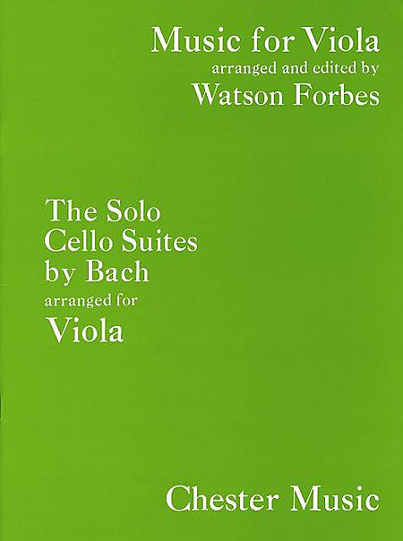 Johann Sebastian Bach - 6 Cello Suites for Viola