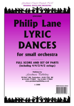 Philip Lane - Lyric Dances