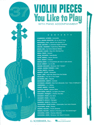 Collection Various - 37 Violin Pieces You Like to Play