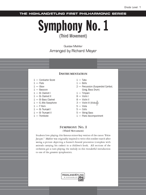Gustav Mahler - Symphony no. 1 (3rd movement)