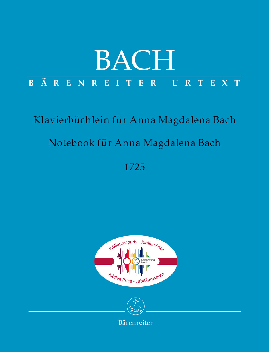 Johann Sebastian Bach - Notebook for Anna Magdalena Bach (1725)