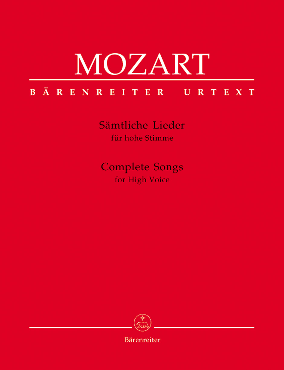 Wolfgang Amadeus Mozart - Complete Songs for High Voice