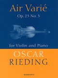 Oscar Rieding - Air Varié op.23 no.3