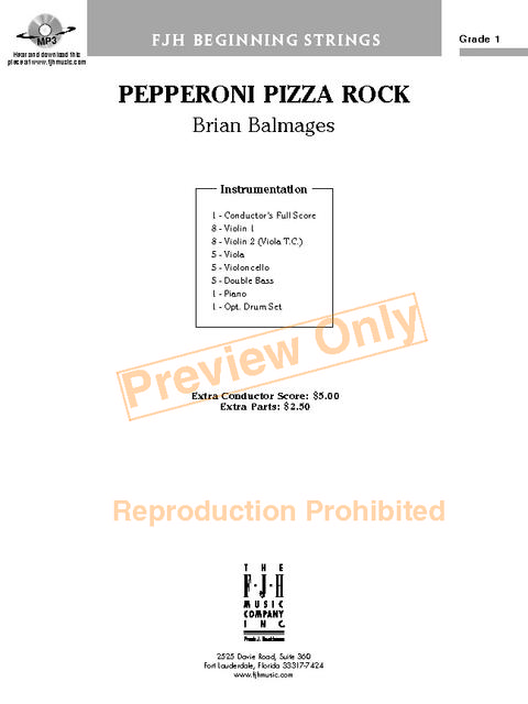 Brian Balmages - Pepperoni Pizza Rock