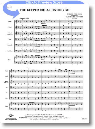 trad. - The Keeper Did A-Hunting Go
