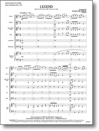 trad. - Legend (Black is the Color of my true Love's Hair)