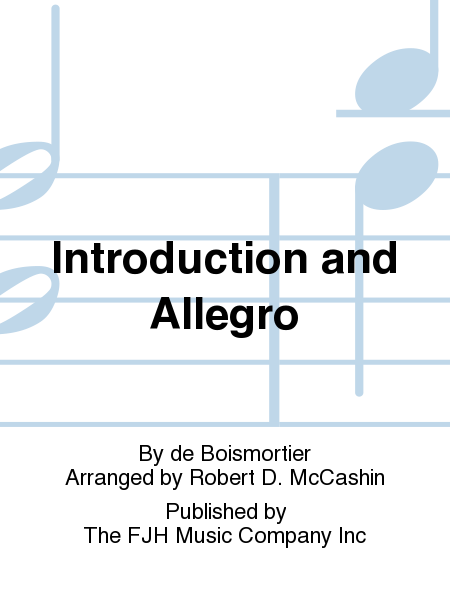 Joseph Bodin De Boismortier - Introduction and Allegro