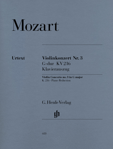 Wolfgang Amadeus Mozart - Violin Concerto in G, KV 216