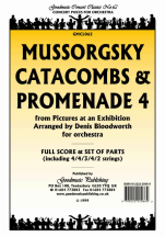 Modest Mussorgsky - Catacombs & Promenade no. 4