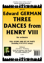 Edward  German - Three Dances from Henry VIII