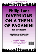 Philip Lane - Diversions on a Theme of Paganini