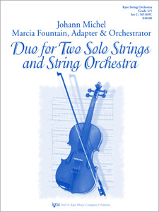 Johann Michel - Duo for two Solo Strings and String Orchestra