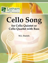 M.L. Daniels - Cello Song -for 5-part Cello Ensemble