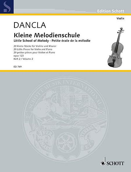 Charles  Dancla - Petite école de la mélodie Op.123 vol.2