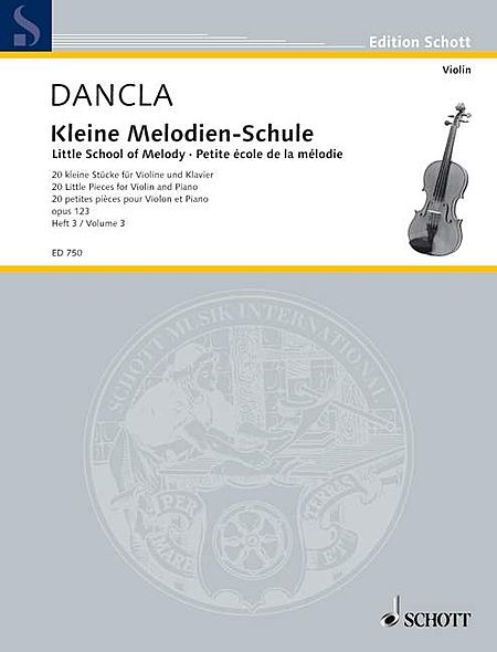 Charles  Dancla - Petite école de la mélodie Op.123 vol.3