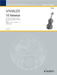 Antonio Vivaldi - 12 Sonatas book 1, sonatas1-6