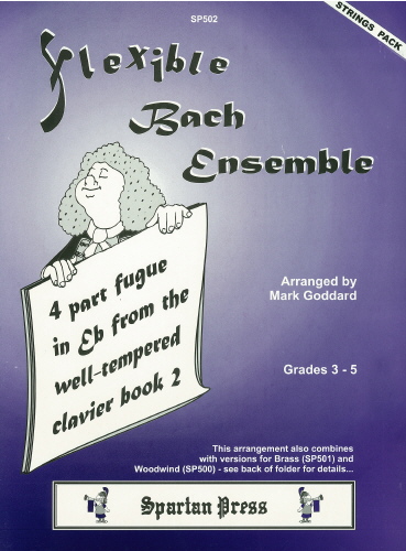 Johann Sebastian Bach - Fugue in Eb, 4 part