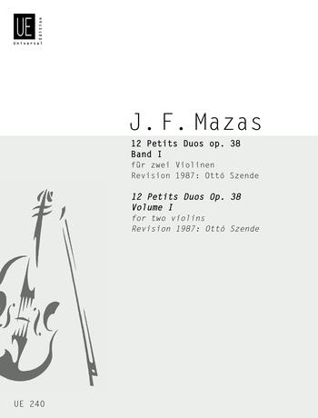 Jacques-Féréol Mazas - 12 Petits Duos op.38 band 1