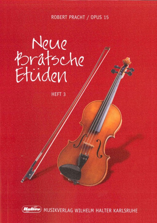 Robert Pracht - Neue Bratschen Etüden vol.3 op.15