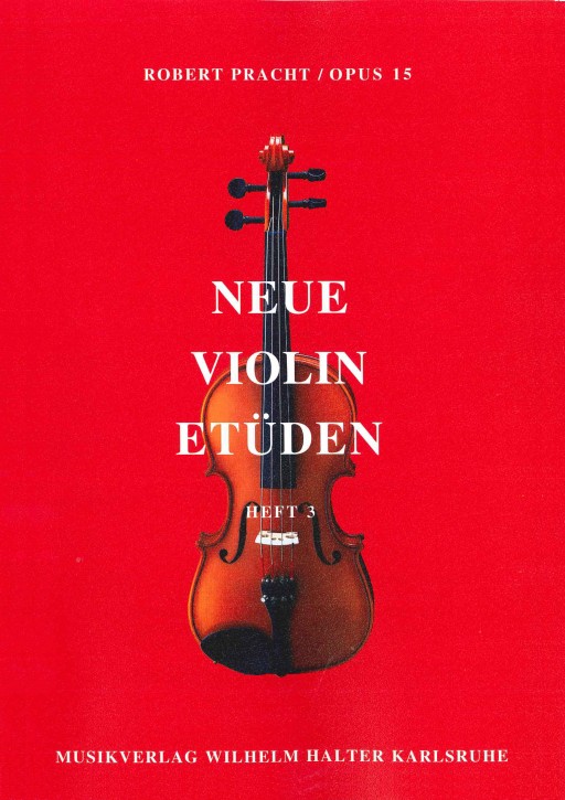 Robert Pracht - Neue Violin Etüden vol.3